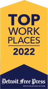 Detroit Free Press Top Workplace 2022