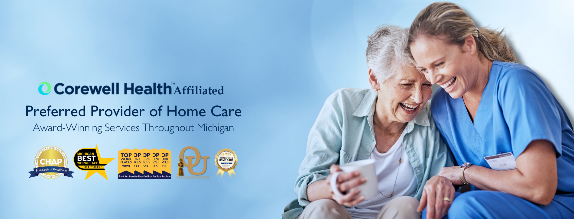 Corewell Health Preferred Provider of Home Care